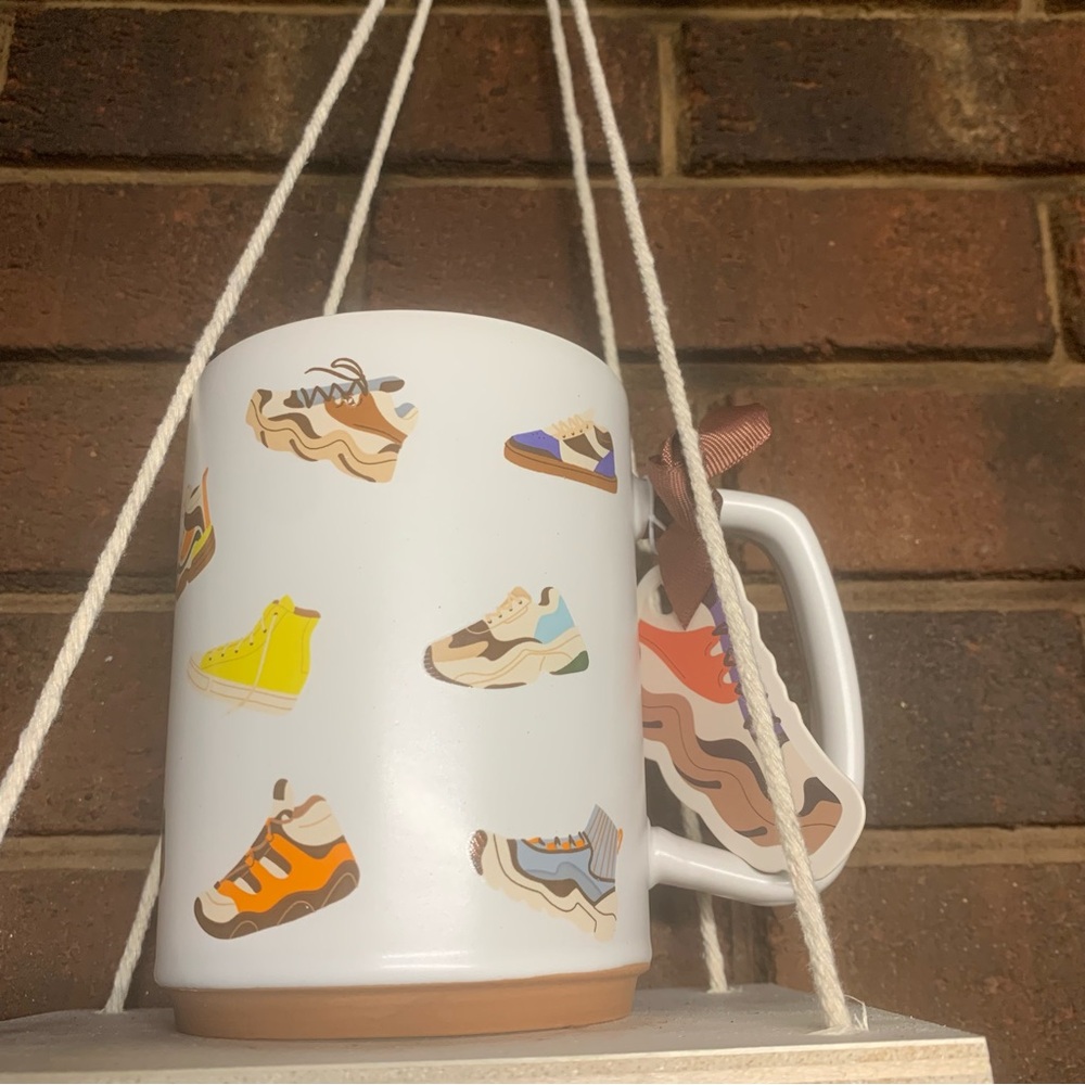 MultiColor Sneaker Head Lover Ceramic Mug